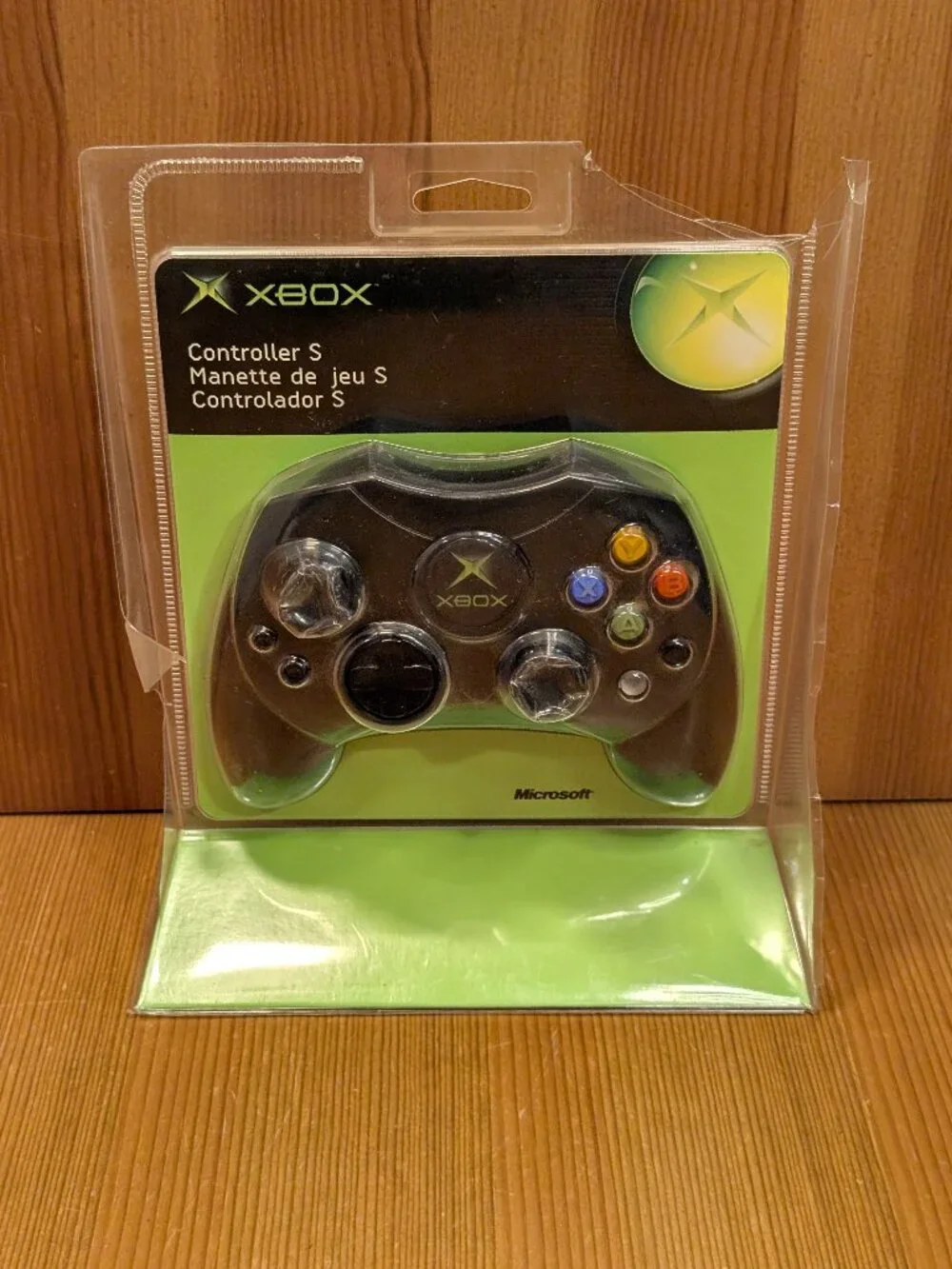 Original Xbox Controller S Official OEM 2002 Brand New Sealed - Package Damaged